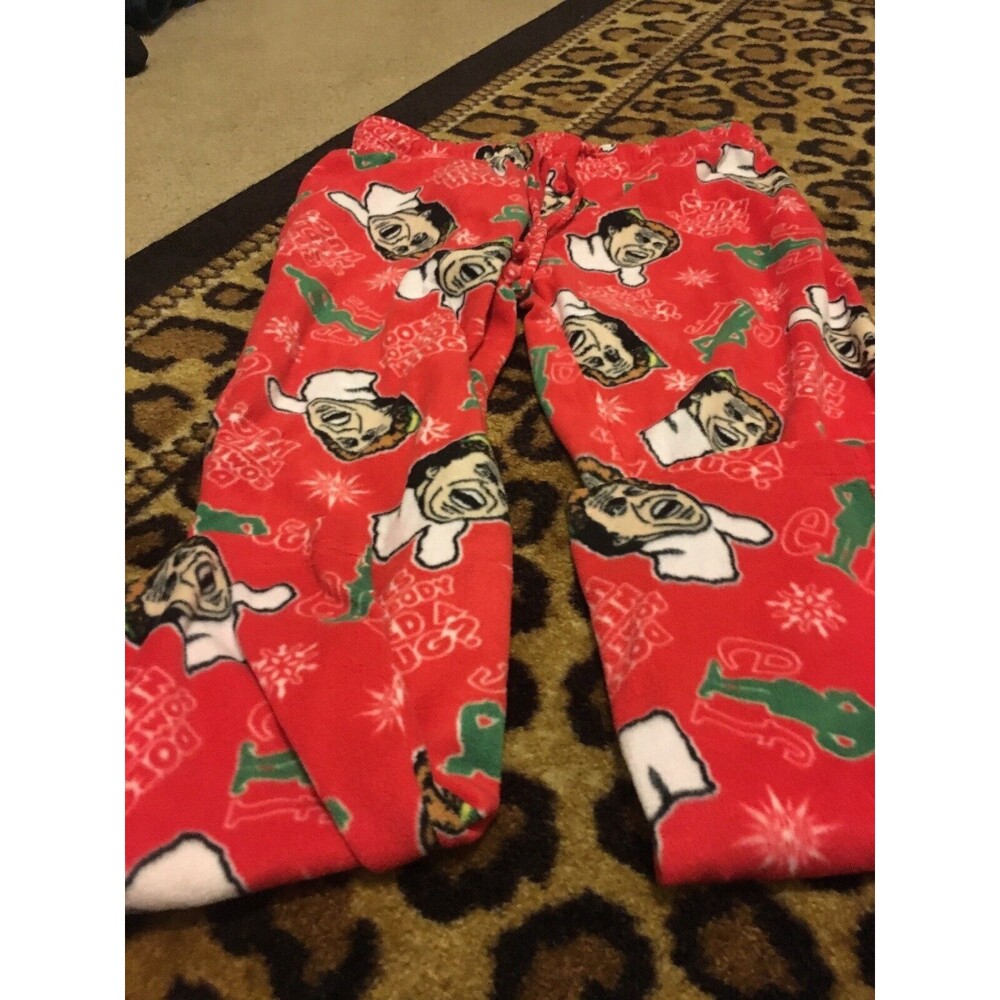 Elf  The Movie Men's Large Fleece Pajama Lounge Pants